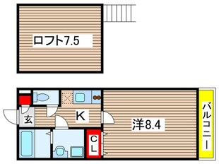 サンレジデンスの物件間取画像